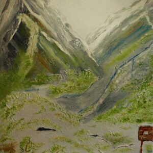 Acrylbild auf Leinwand, handgemalt, UNIKAT