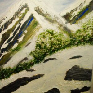 Acrylbild auf Leinwand, handgemalt, UNIKAT