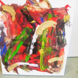 Acrylbild auf Leinwand, handgemalt, UNIKAT