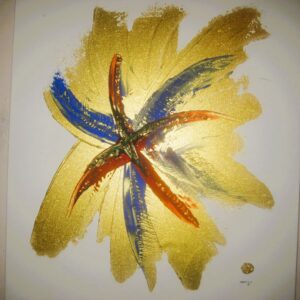 Acrylbild auf Leinwand, handgemalt, UNIKAT