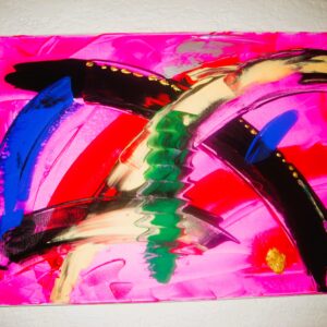 Acrylbild auf Leinwand, handgemalt, UNIKAT