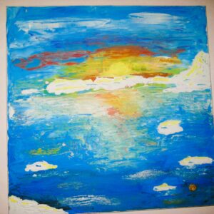 Acrylbild auf Leinwand, handgemalt, UNIKAT