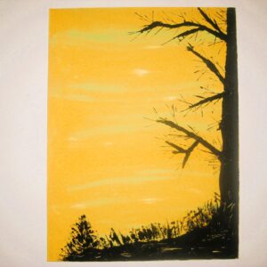 Acrylbild auf Leinwand, handgemalt, UNIKAT