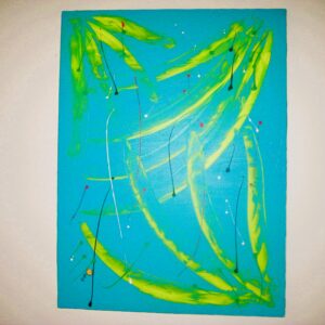 Acrylbild auf Leinwand, handgemalt, UNIKAT