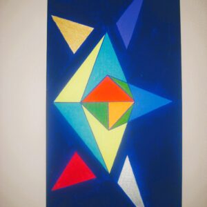 Acrylbild auf Leinwand, handgemalt, UNIKAT