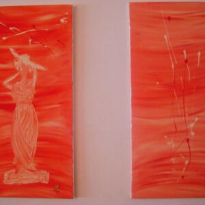 Acrylbild auf Leinwand, handgemalt, UNIKAT