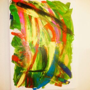 Acrylbild auf Leinwand, handgemalt, UNIKAT