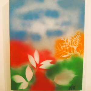 Acrylbild auf Leinwand, handgemalt, UNIKAT